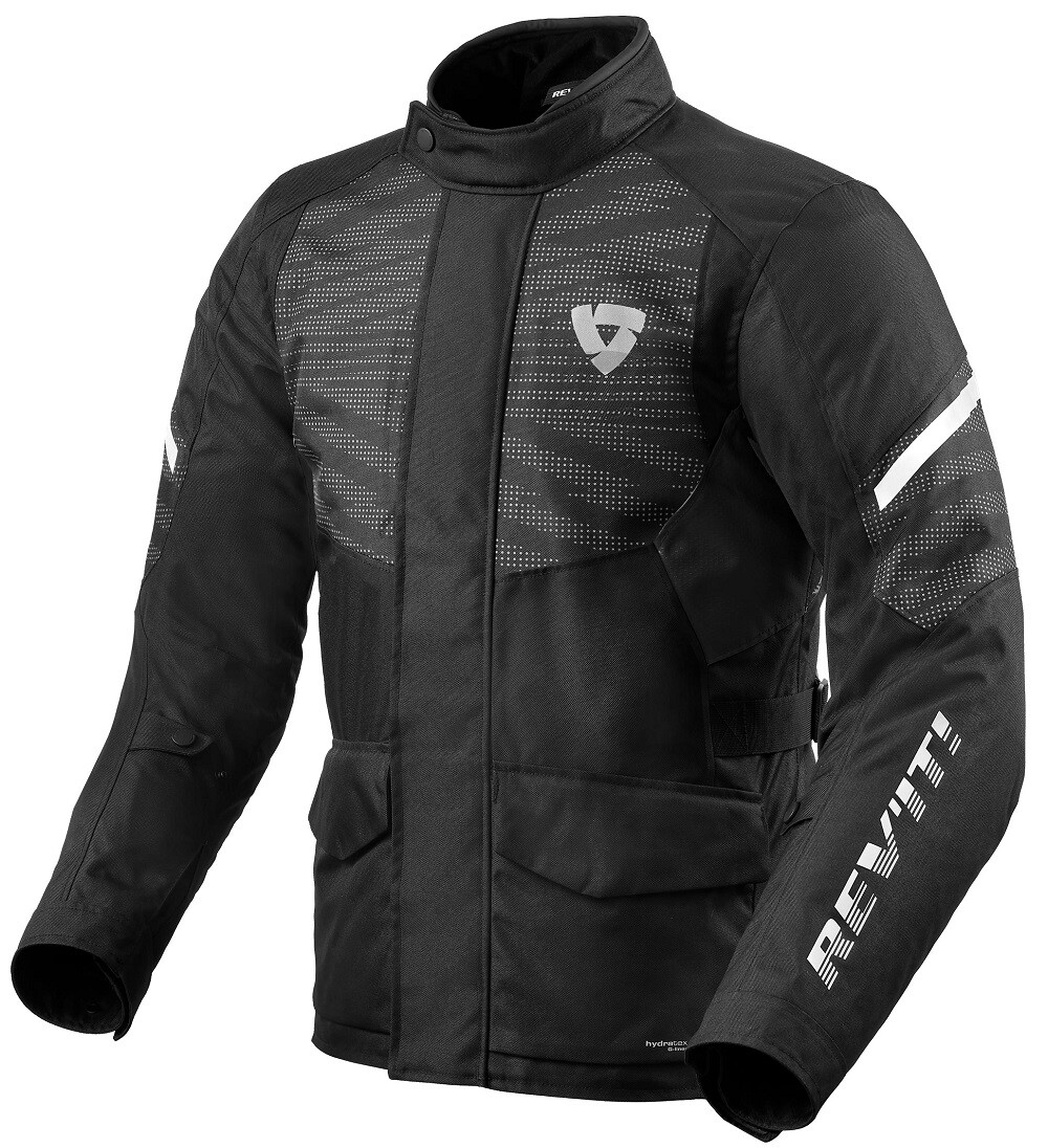 GIACCA JACKET MOTO REV'IT DUKE H2O NERO BLACK IMPERMEABILE TG L