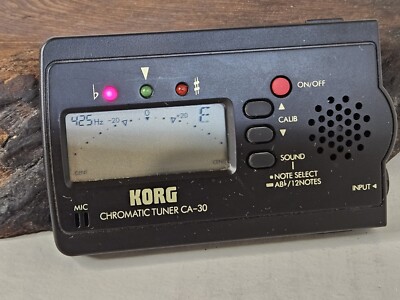 Korg CA-30 Chromatic Tuner for all Types of Instruments Great Condition Tested 