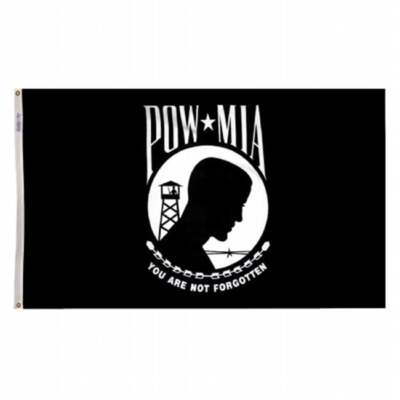 Annin Flagmakers 377987 2 ft. x 3 ft. - Double sided Nylon-Glo POW-MIA Flag