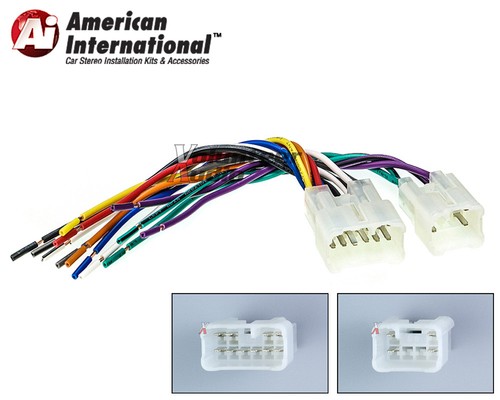 Toyota Corolla Double Din Car Stereo Radio Install Dash Bezel Kit Wiring Harness - Picture 3 of 3