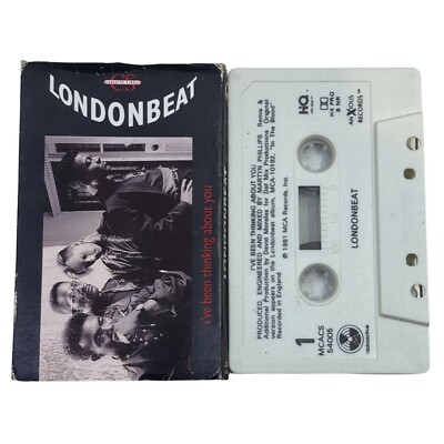Londonbeat Cassette Tape ''Ive Been Thinking About You'' 90s Retro Music