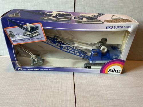 SIKU #3514 SEILZUG-BAGGER Crane Grabber. 1:55 scale. (excavator ) NM-G