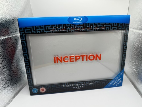 INCEPTION METAL BRIEFCASE LIMITED EDITION+ SPINNER! + 4K UHD and Blu-Ray *READ* - Picture 2 of 12