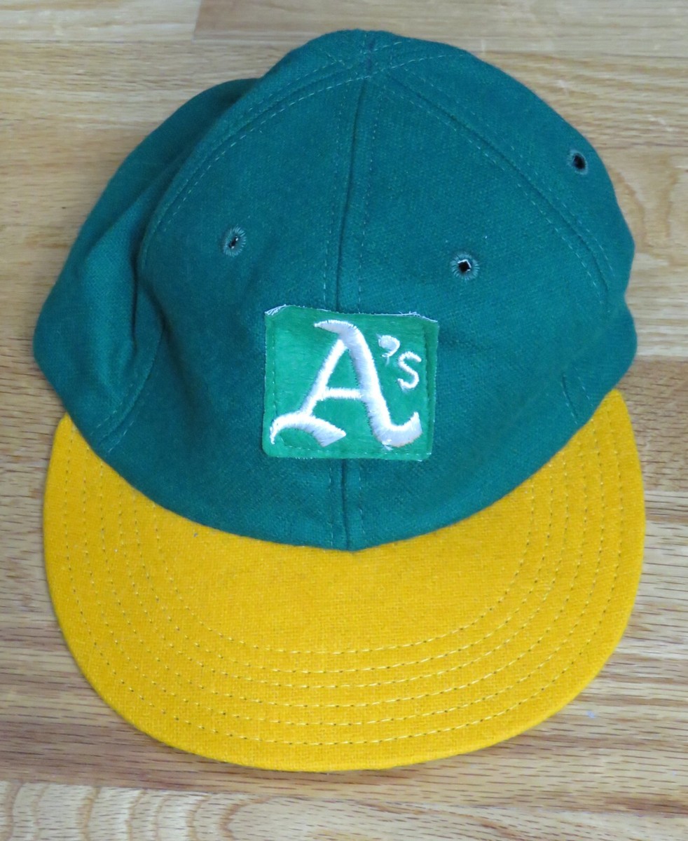 A's cap ビンテージ Vintage 1970's OAKLAND A'S Athletics (LG - Elastic Band) Cap