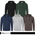 Mens Midweight Overhead Hoodie Pullover Men's hooded Sweater French Terry S-3XL