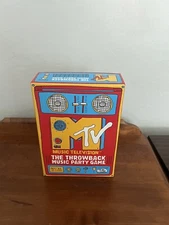 MTV The Throwback Music Party Game by Big Potato Games NEW SEALED cards