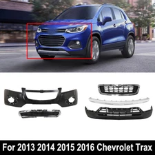 Front Bumper Cover Fascia & Grille Kit For Chevy Trax 2013 2014 2015 2016 Primed