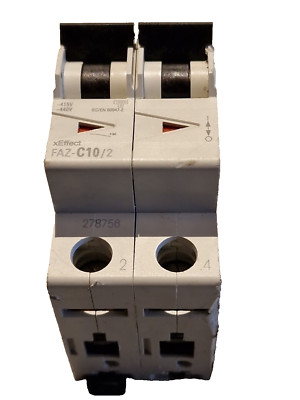 Eaton FAZ-C10/2 Leitungsschutzschalter 10A 2P geb