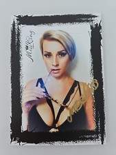 MISS KING Autogramm Autograph Signiert Signed Original Autogrammkarte Model Film