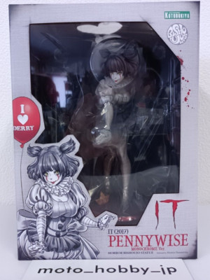 NEU KOTOBUKIYA HORROR Bishoujo Pennywise (2017) Monochrom Ver. 1/7 Figur Japan