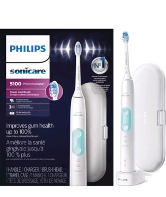 Philips Sonicare Protective Clean 5100 Rechargeable Electric Toothbrush - White