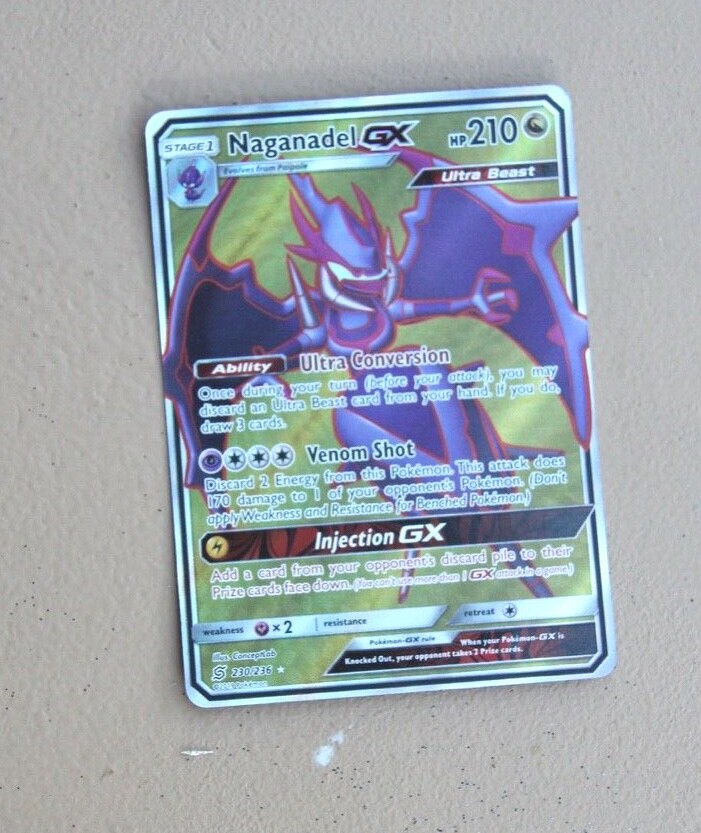 Pokemon Naganadel GX 230/236 – Unified Minds – Mint