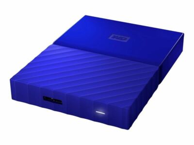Blau 4TB Western Digital My Passport Portable Festplatte USB 3.0 WD d6 b