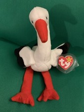 Ty beanie babies Stilts the stork 1999