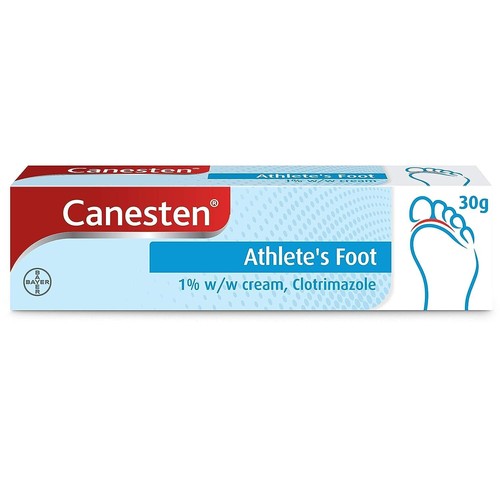 Canesten Athlete’s Foot 1 w/w Cream Effective Athlete’s Foot