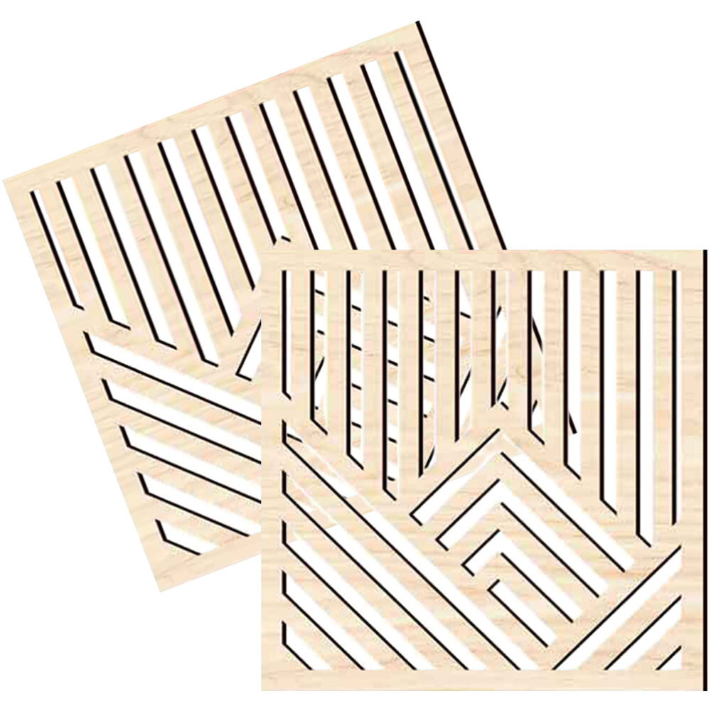 2 Pcs Wall Sticker Wooden Office Art Plaque Vintage Home Decor eBay