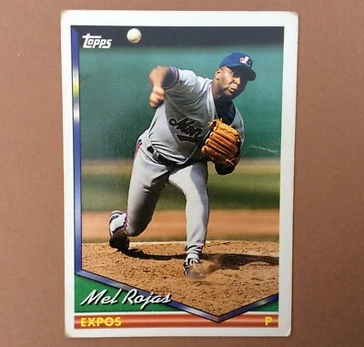 1994 TOPPS Carte BASEBALL n° 78 MEL ROJAS EXPOS Trading Card - Photo 1/2