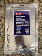 CRC 14094 Perma-Mend Grey UV Curable Repair Patch, 6" x 9"
