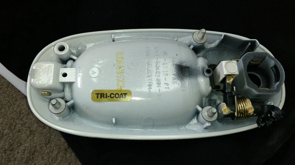 0QK03SWP NUEVO VOYAGER GRAND CARAVAN CONDUCTORES IZQUIERDA Manija de puerta exterior lateral BLANCO Foto 3 de 4