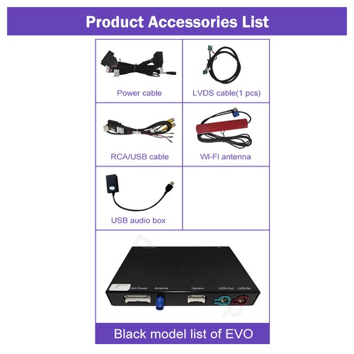 Wireless CarPlay Android Auto Decoder For BMW 2 Series F22 F22 F45 2016-2020 EVO - Picture 8 of 9
