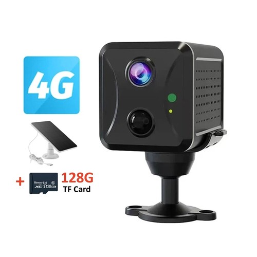 WIFI 4G SIM Card Mini Camera Solar Panel 1080P HD Home Security Cam Waterproof C - Picture 35 of 36