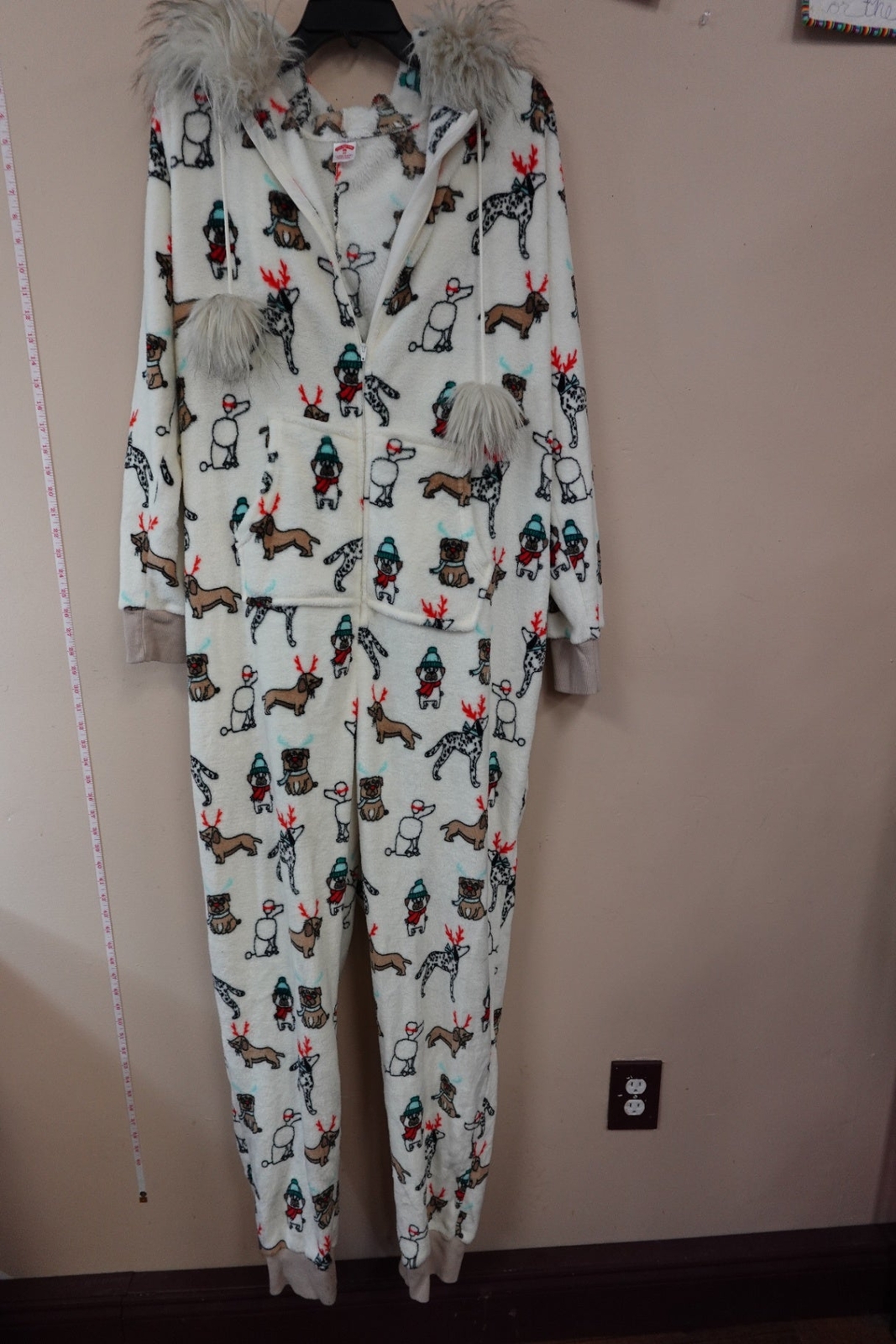 Cozy Holiday Time Sleep Jumpsuit for 22W/24W Moms