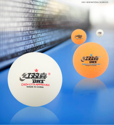120 x DHS 1Star D40+ Table Tennis Ball, CELL-FREE-DUAL, ITTF APPROVED, NEW US