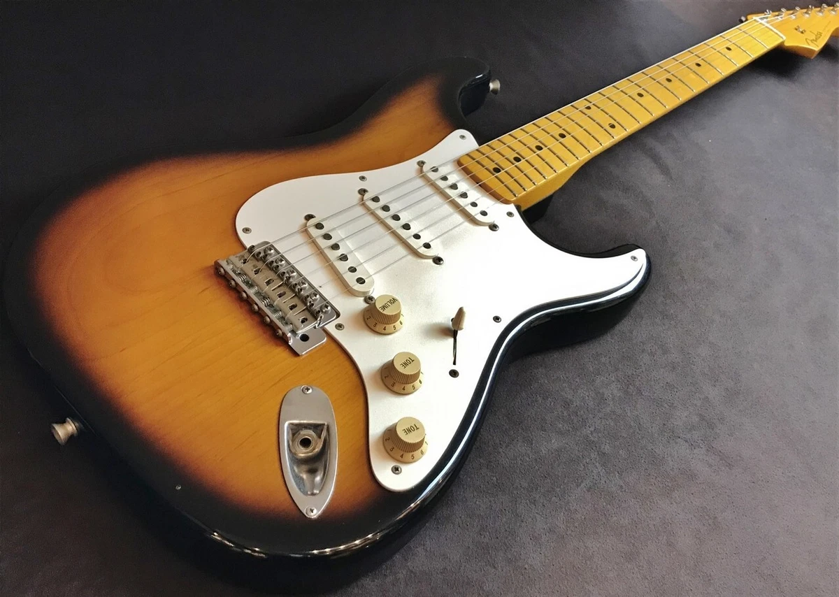 Fender Japan ST57 Stratocaster Sunburst Alder Body Electric Guitar, o2222