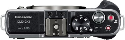 LUMIX パナソニック　DMC-GX1 デジカメ Panasonic LUMIX DMC-GX1-K Mirrorless SLR Camera Body Black