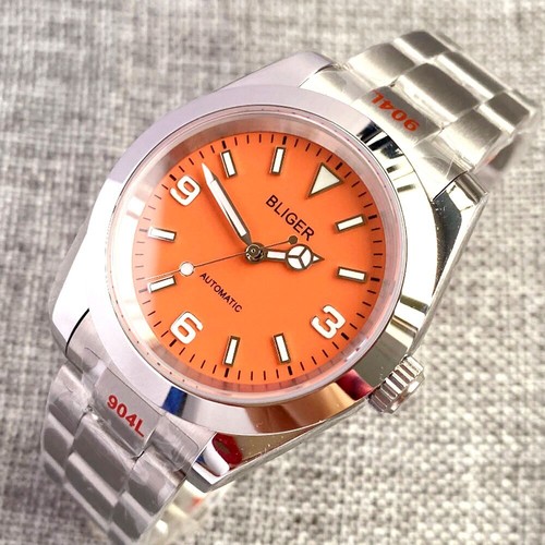 Reloj automático luminoso para hombre 36 mm/39 mm PT5000/NH35/Miyota8215 cristal de zafiro - Imagen 96 de 140