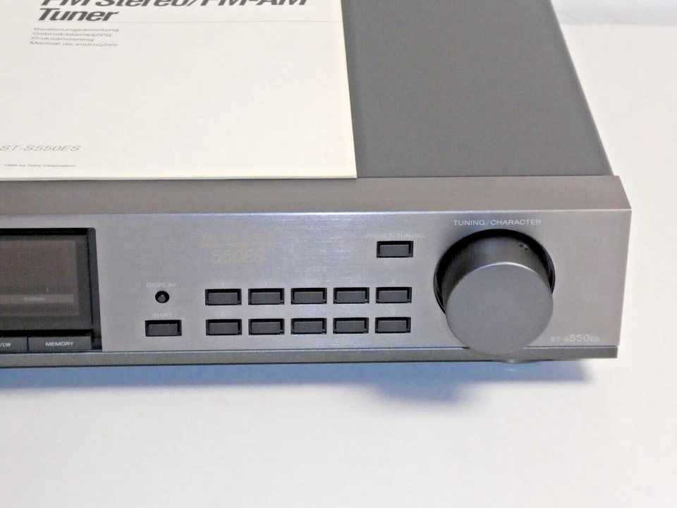 Sony ST-S550ES High-End Stereo FM/AM Vintage Tuner inkl. BDA, 2 Jahre Garantie - Bild 3 von 4