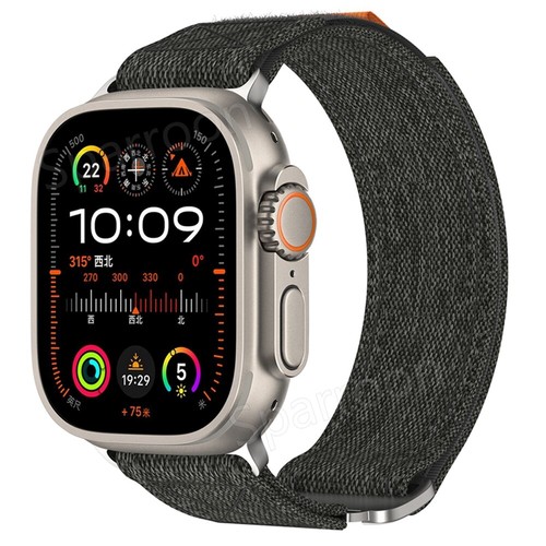 Canvas Strap For Apple Watch Band Ultra 49mm Series 9 8 SE 7 6 5 4 3 2 44mm 41mm - Picture 4 of 36