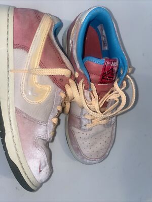 Size 3 Y  Social Status x Nike Dunk Low PS Free Lunch Strawberry Milk DM3349-600