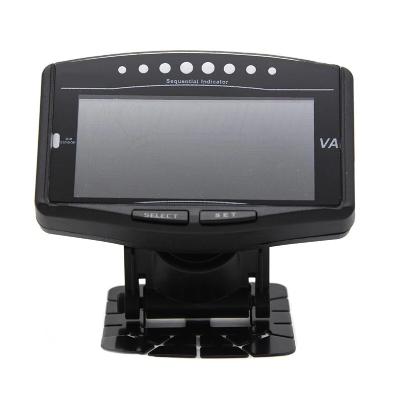 Universal 12v/24v LCD Car Oil Pressure Voltage Gauge Water Temperature Gauges - Image 3 of 4