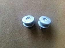 2000-2006 BMW X5 E53 ~ 2 FRONT DOOR OUTSIDE HEATED MIRROR SCREWS ~ 07146961019