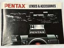 Pentax Lenses and Accessories Camera Catalog 12/87
