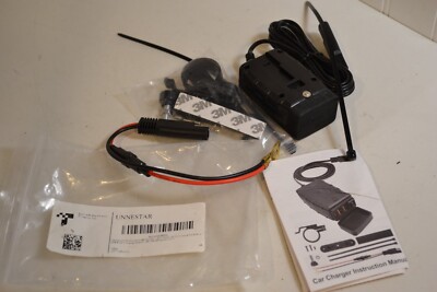 Unnestar Waterproof Motorcycle USB Charger w/3 Ports