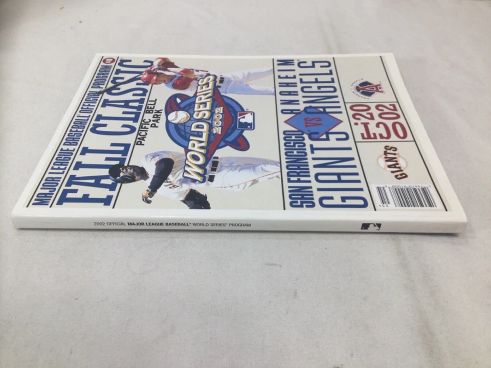 2002 World Series Program Magazine Display San Francisco Gaints / Anaheim Angels - Image 3 of 4