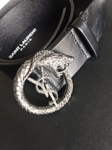 saint laurent serpent belt