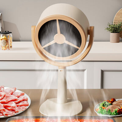 Desktop Range Hood 2 Speeds Low Noise Rechargeable Mini Range Hood Portable US