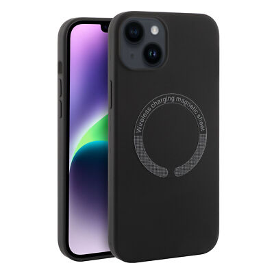 Magnetische Hülle für iPhone 14,13,12,11 Silikon Kabellos Laden Stoßfest Cover
