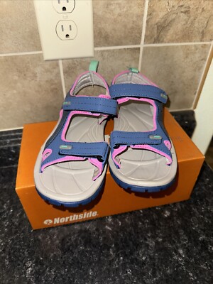 NEW Northside Riverside II Sport Sandals Girls' Adjustable Outdoor Sandal