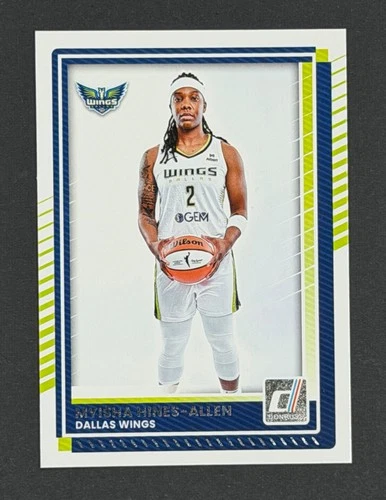 2025 Panini  Donruss WNBA Basketball Cards #65 Myisha Hines-Allen - Dallas Wings