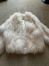 Tibet Lamb Fur Coat Women's, 80’s/90’s