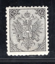 Austria, Bośnia i Hercegowina, Michel - numer 9 II z podlepką