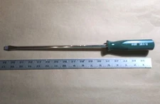 SK Hand Tools 81005 3/8" x 12" SureGrip Slotted Screwdriver