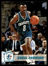 1993-94 Hoops Eddie Johnson Charlotte Hornets #309