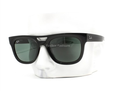 Ray-Ban Phil RB 4426 6677/71 Sunglasses Polished Black Green Tinted with Case