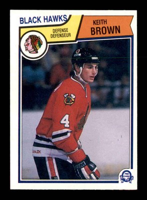 1983 O-Pee-Chee #98 Keith Brown   NM/NM+ X3430964
