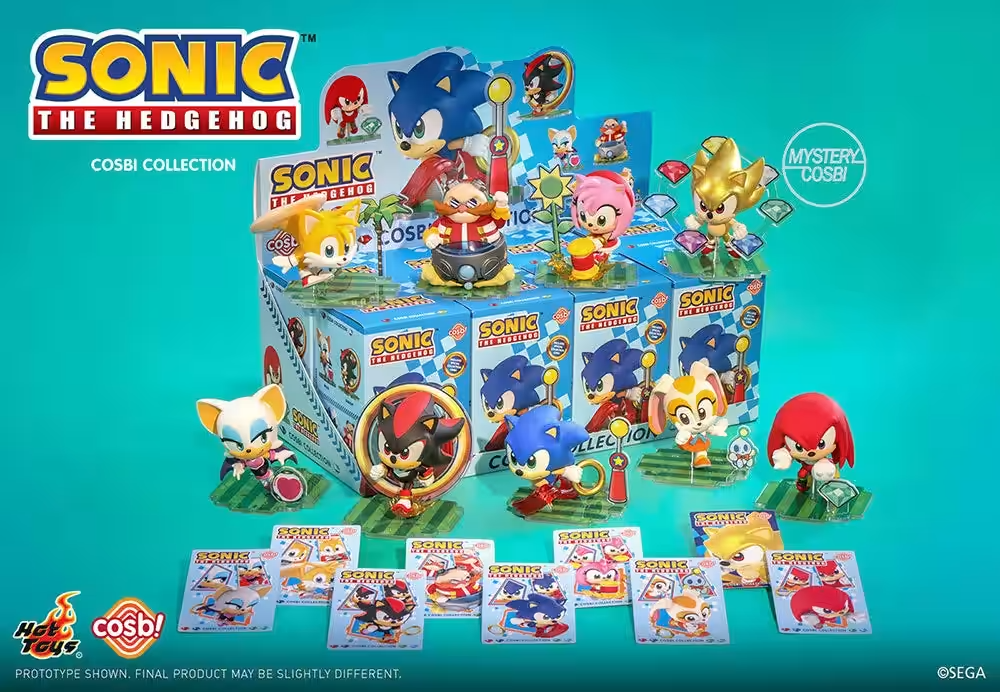 Sonic the Hedgehog cosbi collection 1 box Sega Store Tokyo Limited